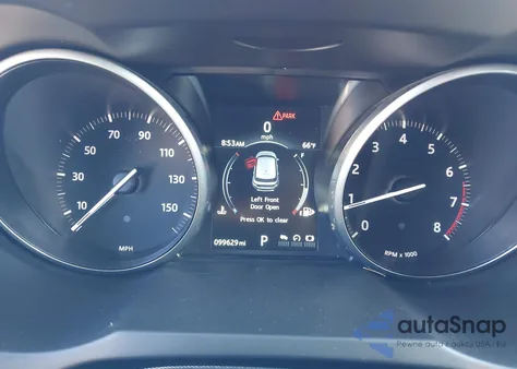 2017 Land Rover Range Rover Evoque Hse z USA, uszkodzony, nr VIN SALVR2BG7HH218329